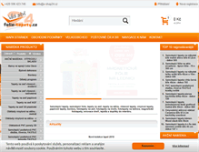 Tablet Screenshot of folie-tapety.cz